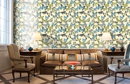 Обои BA2602 фото в интерьере кабинета превью