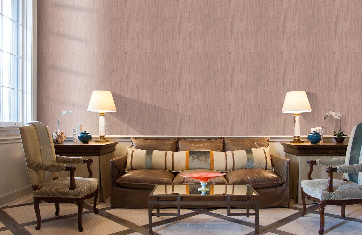 Обои BT1005 фото в интерьере кабинета Обои BT1005 фото в интерьере кабинета