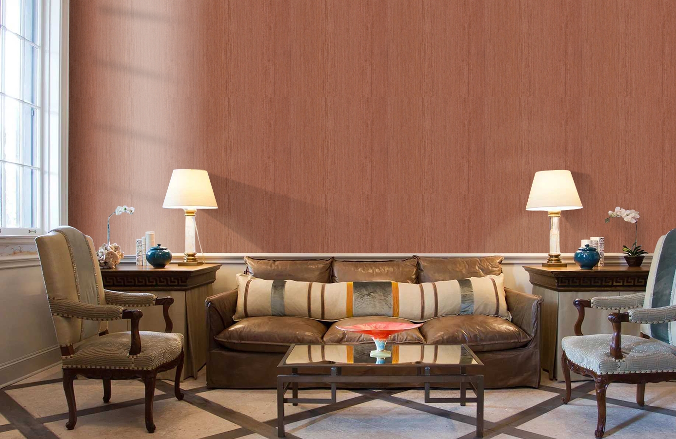 Обои BT1009 фото в интерьере кабинета Обои BT1009 фото в интерьере кабинета