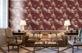 Обои BW45028-6 фото в интерьере кабинета превью