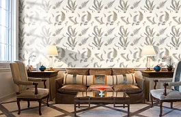 Обои BW45044-4 фото в интерьере кабинета превью