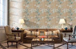 Обои BW45072-3 фото в интерьере кабинета превью