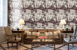 Обои EW 2101 фото в интерьере кабинета превью