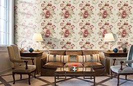 Обои FG071J79 фото в интерьере кабинета превью