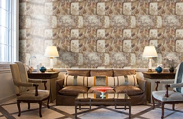 Обои FG080-V54 фото в интерьере кабинета превью