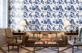 Обои FJ020205 фото в интерьере кабинета превью