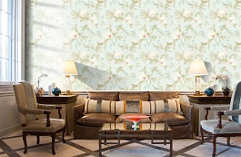 Обои FO3203 фото в интерьере кабинета превью