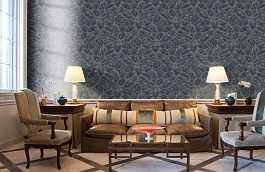 Обои JF3902 фото в интерьере кабинета превью