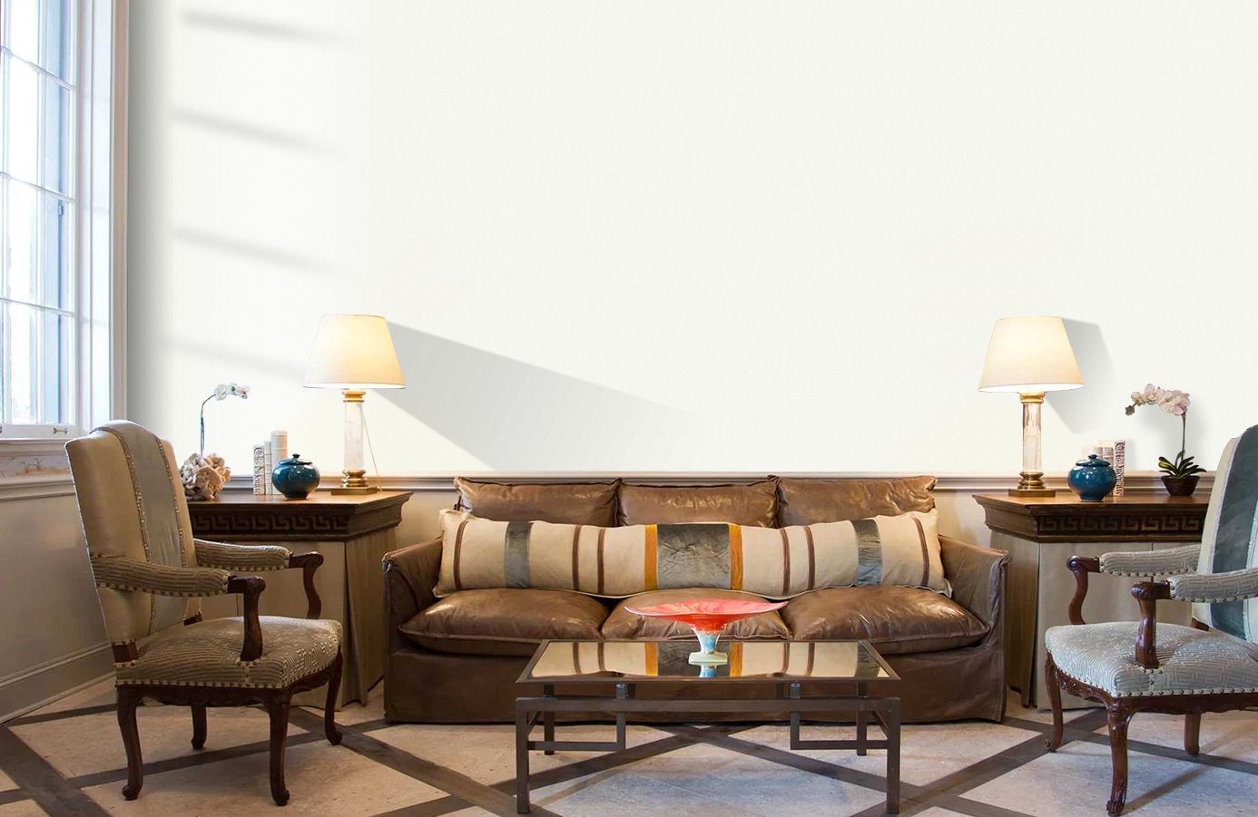 Обои JR1101 фото в интерьере кабинета