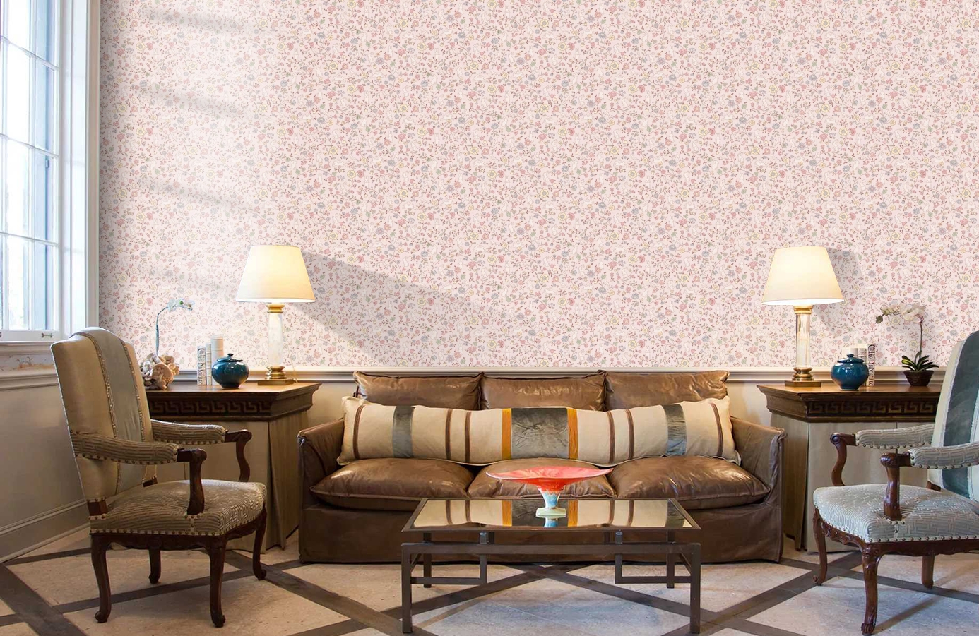 Обои JS3105 фото в интерьере кабинета Обои JS3105 фото в интерьере кабинета