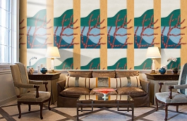 Обои KS6001 фото в интерьере кабинета превью