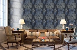 Обои ME81402 фото в интерьере кабинета превью