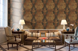 Обои ME81406 фото в интерьере кабинета превью