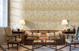 Обои SN6001 фото в интерьере кабинета превью