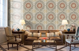 Обои UE81101 фото в интерьере кабинета превью