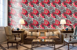 Обои VP2003 фото в интерьере кабинета превью