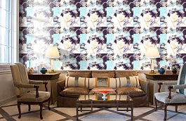 Обои VP3003 фото в интерьере кабинета превью