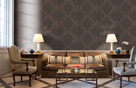 Обои SL10905D фото в интерьере кабинета превью