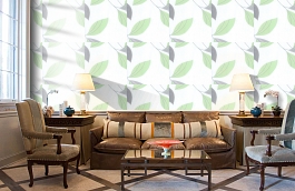 Обои 55322 фото в интерьере кабинета превью