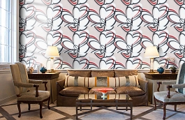 Обои 55608 фото в интерьере кабинета превью