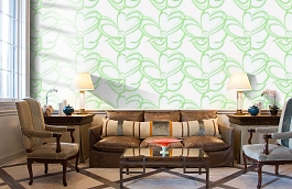 Обои 55610 фото в интерьере кабинета превью