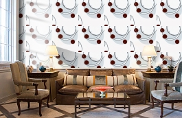 Обои 55619 фото в интерьере кабинета превью