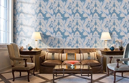 Обои 56802 фото в интерьере кабинета превью