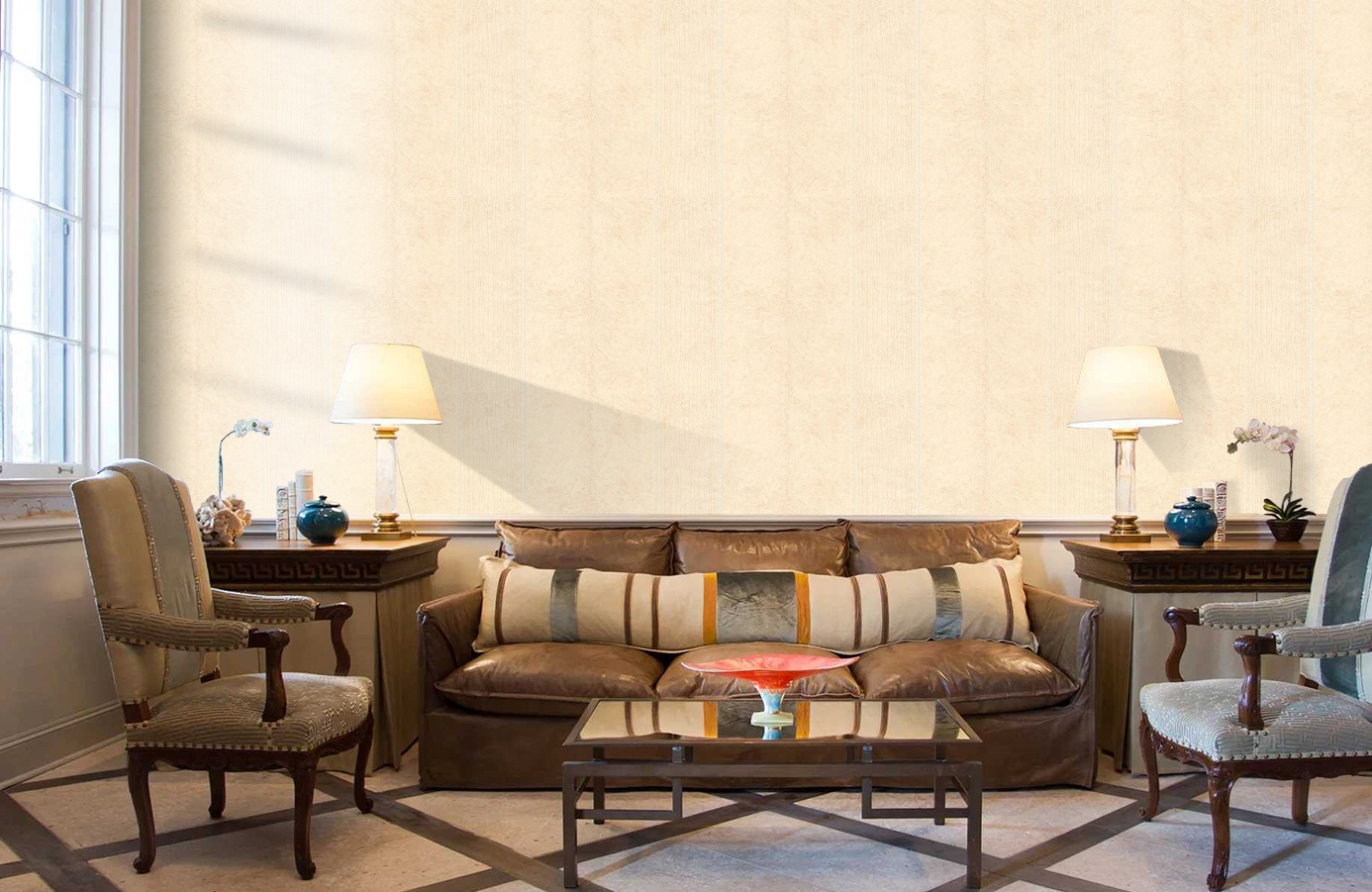 Обои 56846 фото в интерьере кабинета