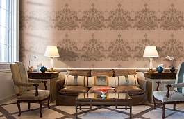 Обои 57922 фото в интерьере кабинета превью