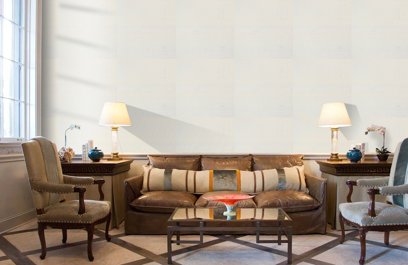 Обои 9844 фото в интерьере кабинета