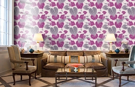 Обои 15011-40 фото в интерьере кабинета превью