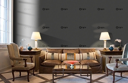 Обои 346627 фото в интерьере кабинета превью