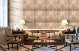 Обои 075686 фото в интерьере кабинета превью