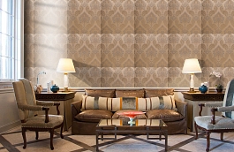 Обои 075815 фото в интерьере кабинета превью