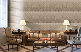 Обои 075839 фото в интерьере кабинета превью