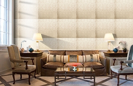 Обои 075990 фото в интерьере кабинета превью