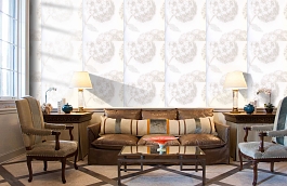 Обои 1936-076 фото в интерьере кабинета превью