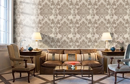 Обои 225005 фото в интерьере кабинета превью