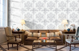 Обои 228242 фото в интерьере кабинета превью