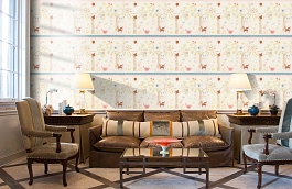 Обои 247312 фото в интерьере кабинета превью