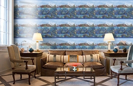 Обои 290004 фото в интерьере кабинета превью