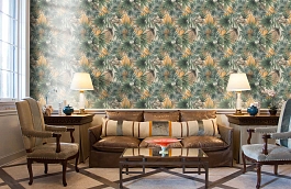 Обои 465211 фото в интерьере кабинета превью