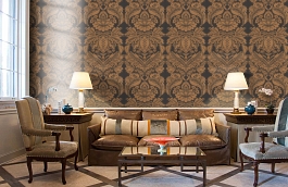 Обои 515220 фото в интерьере кабинета превью