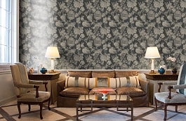 Обои 76591 фото в интерьере кабинета превью