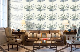 Обои 801521 фото в интерьере кабинета превью