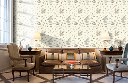 Обои 815009 фото в интерьере кабинета превью