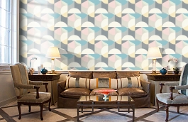 Обои 840018 фото в интерьере кабинета превью