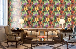 Обои 855401 фото в интерьере кабинета превью