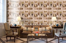 Обои 858600 фото в интерьере кабинета превью