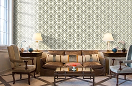 Обои 1961-7 фото в интерьере кабинета превью